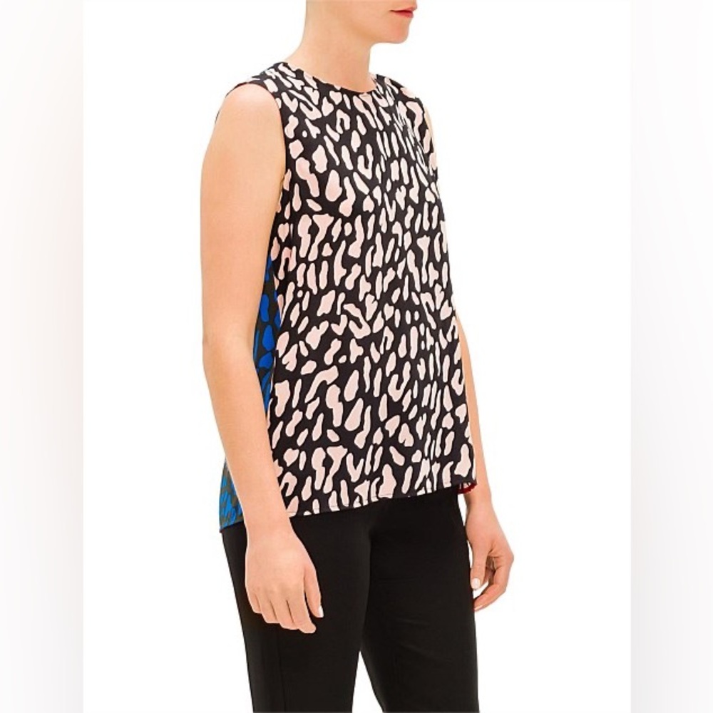 DIANE VON FURSTENBERG
SLVLS SHELL BLOUSE SIZE SMALL